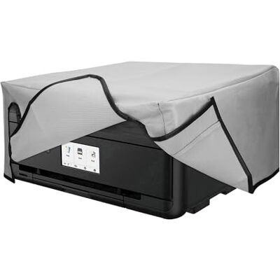 kwmobile Copertina Antipolvere Compatibile con Canon Pixma TS9550 / G6050 / TR7550 / TR8550 Copri Stampante Copertura Protettiva Fodera in grigio chiaro kwmobile Copertina Antipolvere Compatibile con Canon Pixma TS9550 / G6050 / TR7550 / TR8550 Copri Stampante Copertura Protettiva Fodera in grigio chiaro