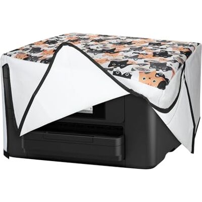 kwmobile Copertina Antipolvere Compatibile con Epson Expression Home XP-3200 / XP-4200 / XP-4205 Copri Stampante in Lino Copertura Protettiva Gatti kwmobile Copertina Antipolvere Compatibile con Epson Expression Home XP-3200 / XP-4200 / XP-4205 Copri Stampante in Lino Copertura Protettiva Gatti