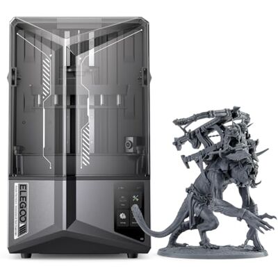 ELEGOO Saturn 4 Ultra Stampante 3D, Stampante in Resina Intelligente con Stampa Rapida, Monitoraggio AI, Telecomando, Grandi Dimensioni di Stampa 218.88x122.88x220 mm³ ELEGOO Saturn 4 Ultra Stampante 3D, Stampante in Resina Intelligente con Stampa Rapida, Monitoraggio AI, Telecomando, Grandi Dimensioni di Stampa 218.88x122.88x220 mm³