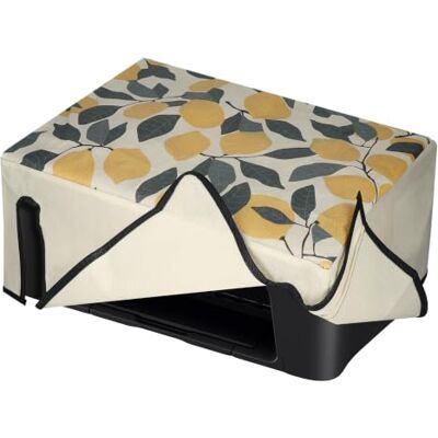kwmobile Copertina Antipolvere Compatibile con Canon PIXMA TS3550i / TS3551i Copri Stampante Copertura Protettiva Fodera in Giallo/Verde/Beige kwmobile Copertina Antipolvere Compatibile con Canon PIXMA TS3550i / TS3551i Copri Stampante Copertura Protettiva Fodera in Giallo/Verde/Beige
