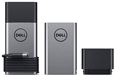 Dell Hybrid Adapter + Power Bank PH45W17-BA 45W AC Adapter + Notebook Power Bank 43Wh (with 4.5mm and 7.4mm Tips) 9C76G