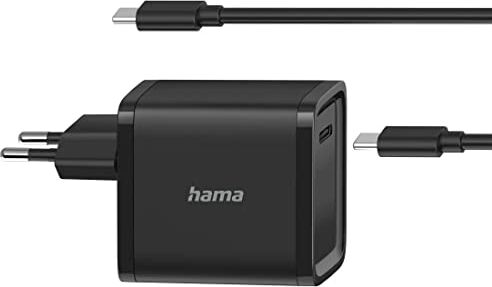 Hama Alimentatore di rete universale USB-C per notebook, Power Delivery (PD), 5-20V/45W