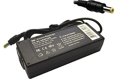 Power4Laptops Adattatore alimentatore per portatile caricabatterie compatibile con Panasonic CF-R4GW5AXR