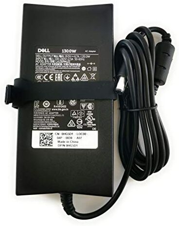 Dell Alimentatore di rete  Slim da 130 Watt (DA130PE1 – 00) PA-4E Family 19,5 V 6,7 A, adatto a quasi tutti i Notebook