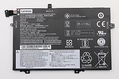 Lenovo Batt Internal 3C 45WH LI, FRU01AV465, 815356