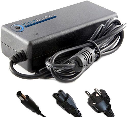 Visiodirect ® Alimentatore Caricabatterie Adattatore Compatibile con HP COMPAQ Notebook PC EV268AAR 120W 6.5A