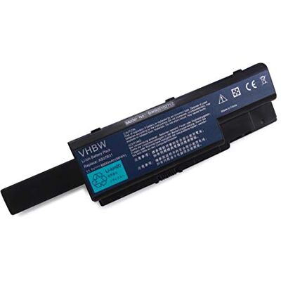vhbw Batteria Li-Ion 8800mAh (11.1V) per Notebook, Laptop Acer Aspire 7535, 7535G, 7539, 7540G, 7710, 7730, 7730G, 7730Z, 7735 come AS07B32, AS07B72. vhbw Batteria Li-Ion 8800mAh (11.1V) per Notebook, Laptop Acer Aspire 7535, 7535G, 7539, 7540G, 7710, 7730, 7730G, 7730Z, 7735 come AS07B32, AS07B72.