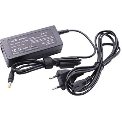 vhbw Alimentatore per laptop 18.5V, 3.5A, 65W per HP 6720s, ecc sostituisce P/N 159224-002, 163444-001, 101898-001 vhbw Alimentatore per laptop 18.5V, 3.5A, 65W per HP 6720s, ecc sostituisce P/N 159224-002, 163444-001, 101898-001