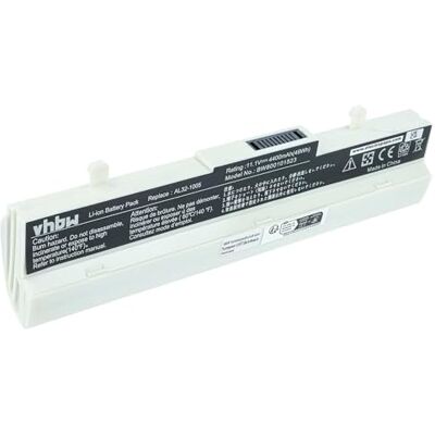 vhbw batteria compatibile con Asus Eee PC 1001PX, 1001PXD, 1005H, 1005HA, 1001HA, 1001, 1001PQD, 1001P notebook (4400mAh, 11,1V, Li-Ion) Colore: bianco vhbw batteria compatibile con Asus Eee PC 1001PX, 1001PXD, 1005H, 1005HA, 1001HA, 1001, 1001PQD, 1001P notebook (4400mAh, 11,1V, Li-Ion) Colore: bianco