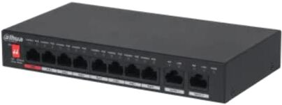 DAHUA POE SWITCH  INDUSTRIALE  8-PORT  2.0