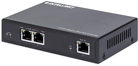 Intellinet 2-PORT GIGABIT ULTRA POE-EXTENDER 60W UM 100M