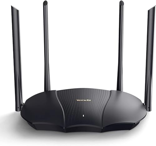 Tenda TX9 PRO wireless router Gigabit Ethernet Dual-band (2.4 GHz / 5 GHz) 5G Black