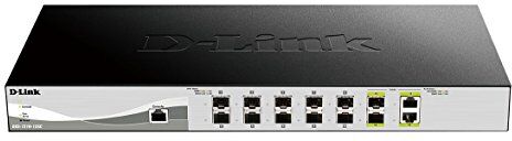 D-Link DXS-1210-12SC switch di rete Gestito L2 Nero, Argento 1U