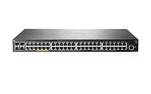 HP Enterprise Aruba 2540 48G Poe+ 4SFP+ Gestito L2 Gigabit Ethernet (10/100/1000) Grigio 1U Supporto Power Over Ethernet (Poe)