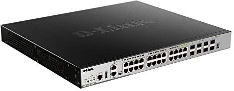 D-Link DGS-3630-28PC/SI switch di rete Gestito L3 Gigabit Ethernet (10/100/1000) Nero, Grigio Supporto Power over Ethernet (PoE)