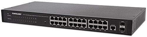 Intellinet 560917 switch di rete Gestito L2 Gigabit Ethernet (10/100/1000) Nero 1U