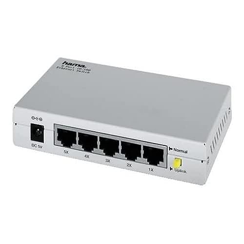 Hama 5 porte Ethernet 10/100 Mbit/s-hub