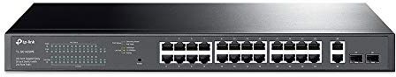 TP-Link 28-Port Gigabit Easy Smart Switch with 24-Port PoE+