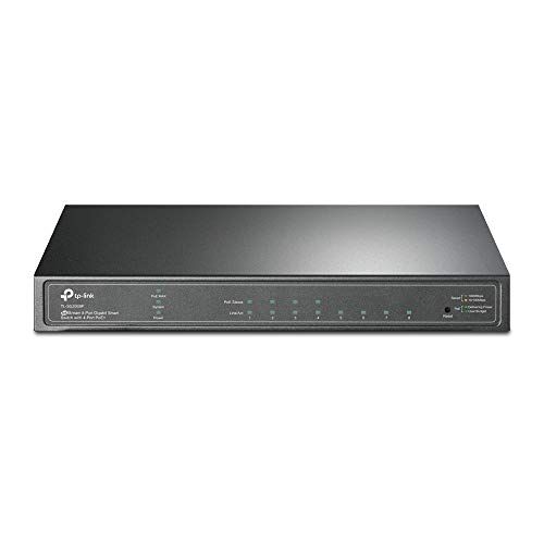 TP-Link JetStream 8-Port Gigabit Smart Switch with 4-Port PoE+(TL-SG2008P)