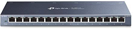 TP-Link TL-SG116 switch di rete No gestito L2 Gigabit Ethernet (10/100/1000) Nero