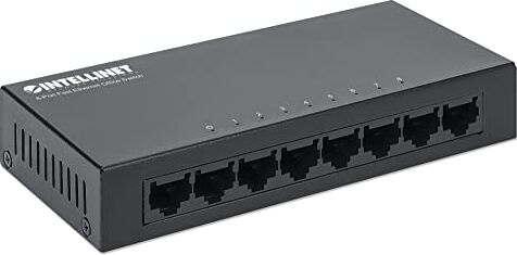 Intellinet Port Fast Ethernet Switch Metallo SCHW