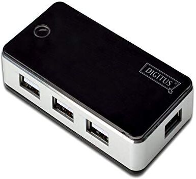 Digitus HUB 7PORT USB 2.0 ALIMENTADO NEGRO