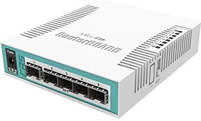 Mikrotik CRS106-1C-5S network switch Gigabit Ethernet (10/100/1000) Power over Ethernet (PoE) White