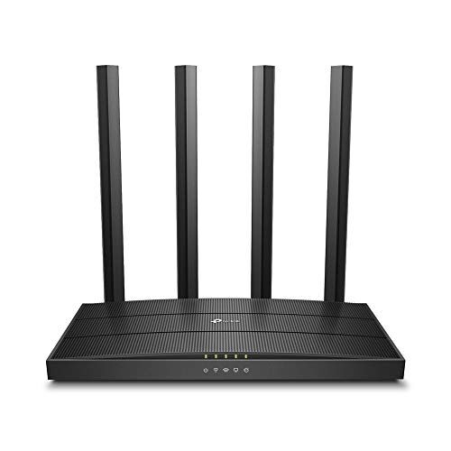 TP-Link Archer C88 Gigabit Router WiFi AC1900Mbps Dual Band Wireless, 5 Porte Gigabit, 3×3 MU-MIMO, Copertura Wi-Fi Potenziata, Controllo Genitori, Rete Ospite, Access Point WiFi, EasyMesh, QoS