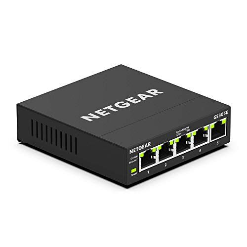 Netgear Switch Gigabit Ethernet Plus a 5 porte  (GS305E)