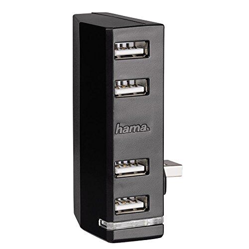 Hama Hub 4 Porte USB 2.0 per Xbox, Nero