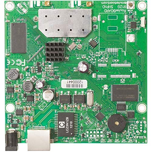 Mikrotik , RouterBOARD 911G with 600Mhz Atheros CPU, 32MB RAM, 1xGigabit LAN, built, in 5Ghz