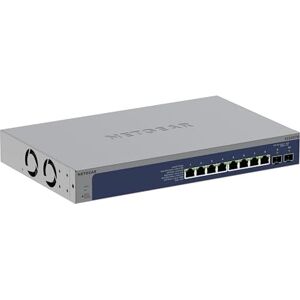 Netgear Switch Ethernet Multi-Gigabit/10G a 10 porte (XS508TM), Managed, con 8 porte Multi-gig, 2 porte SFP+ da 10 G, gestione Insight Cloud opzionale, montaggio a parete o in rack Netgear Switch Ethernet Multi-Gigabit/10G a 10 porte (XS508TM), Managed, con 8 porte Multi-gig, 2 porte SFP+ da 10 G, gestione Insight Cloud opzionale, montaggio a parete o in rack