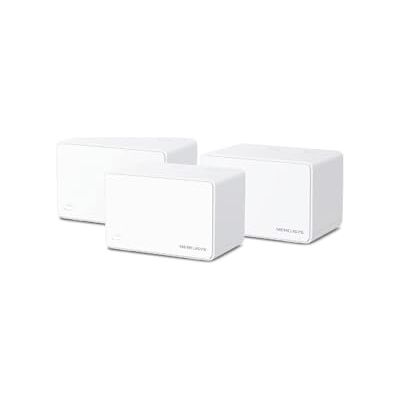 MERCUSYS TP-Link Halo H80X(3-pack) Mesh WiFi 6 dual band AX3000Mbps, 3 Porte Ethernet Gigabit, Controllo Parental, Collega Fino a 150 Dispositivi, 3 Pezzi con Copertura Fino a 650 ㎡ MERCUSYS TP-Link Halo H80X(3-pack) Mesh WiFi 6 dual band AX3000Mbps, 3 Porte Ethernet Gigabit, Controllo Parental, Collega Fino a 150 Dispositivi, 3 Pezzi con Copertura Fino a 650 ㎡