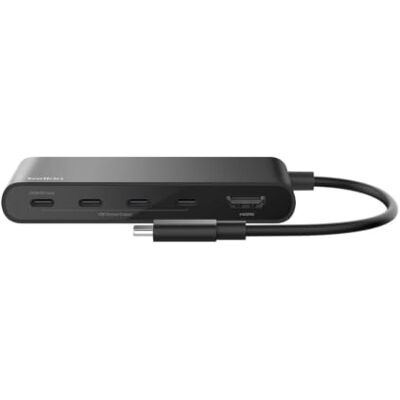 Belkin AVC021HQBK Hub USB-C 5 Porte 10 Gbps HDMI 4K Belkin AVC021HQBK Hub USB-C 5 Porte 10 Gbps HDMI 4K