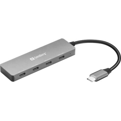 Sandberg HUB USB-C TO 4 X USB-C HUB Sandberg HUB USB-C TO 4 X USB-C HUB