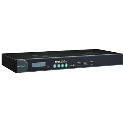 Moxa NPort 5610-16 Server seriale per montaggio su rack RS-232 a 16 porte Moxa NPort 5610-16 Server seriale per montaggio su rack RS-232 a 16 porte