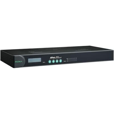 Moxa NPort 5610-8 Server periferica seriale per montaggio a rack RS-232 a 8 porte Moxa NPort 5610-8 Server periferica seriale per montaggio a rack RS-232 a 8 porte