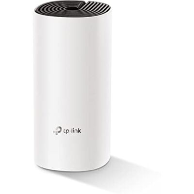 TP-Link Deco E4 Wifi Mesh, Dual Band Ac1200, 2 Porte Ethernet 100Mbps, Unità Aggiuntiva per Una Ottima Copertura, Supporta Fino a 10 Unità in Una Casa, 1 Pezzo(140㎡) TP-Link Deco E4 Wifi Mesh, Dual Band Ac1200, 2 Porte Ethernet 100Mbps, Unità Aggiuntiva per Una Ottima Copertura, Supporta Fino a 10 Unità in Una Casa, 1 Pezzo(140㎡)