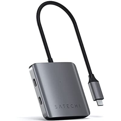 Satechi Hub USB C 4 in 1, 4x Porte USB C 3.0, 5Gbps Satechi Hub USB C 4 in 1, 4x Porte USB C 3.0, 5Gbps