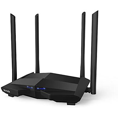 Tenda AC10U Gigabit Router Wi-Fi Dual Band AC1200 Wireless, 4 Porte Gigabit, 1 Porta USB 2.0, Parental Control e Rete Ospiti, IPTV, IPv6, WPS Tenda AC10U Gigabit Router Wi-Fi Dual Band AC1200 Wireless, 4 Porte Gigabit, 1 Porta USB 2.0, Parental Control e Rete Ospiti, IPTV, IPv6, WPS