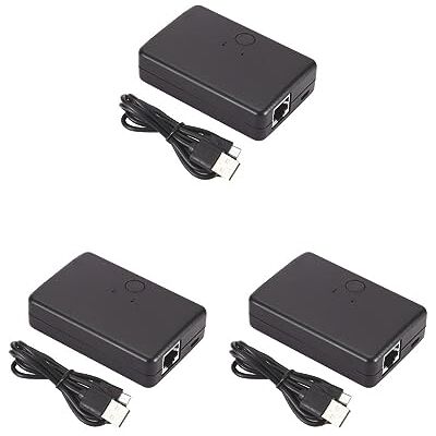 Generic 3 set di 2 porte Lan Hub interruttore di rete Ethernet adattatore splitter per computer Generic 3 set di 2 porte Lan Hub interruttore di rete Ethernet adattatore splitter per computer