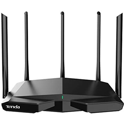 Tenda TX27 PRO WLAN-Router Gigabit Ethernet Tri-Band (2,4 GHz/5 GHz/6 GHz) Schwarz (TX27 PRO) Marca Tenda TX27 PRO WLAN-Router Gigabit Ethernet Tri-Band (2,4 GHz/5 GHz/6 GHz) Schwarz (TX27 PRO) Marca