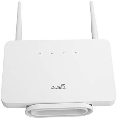 VBESTLIFE 4G Wifi Router Mobile Portable Wireless 1WAN + 2LAN Port,Support 32 Users at the Same Time,Support SIM Card for Wins,For Home/Office-White((Spina UE)) VBESTLIFE 4G Wifi Router Mobile Portable Wireless 1WAN + 2LAN Port,Support 32 Users at the Same Time,Support SIM Card for Wins,For Home/Office-White((Spina UE))
