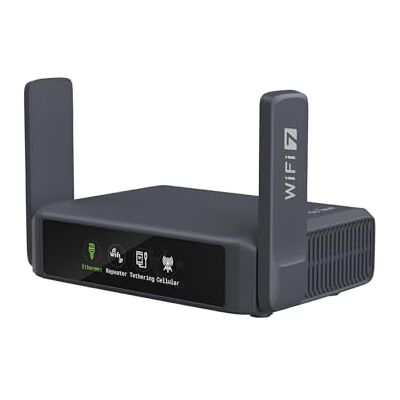 GL.iNet GL-BE3600 Slate 7 Router Wi-Fi 7 da Viaggio Touchscreen 2.5G GL.iNet GL-BE3600 Slate 7 Router Wi-Fi 7 da Viaggio Touchscreen 2.5G