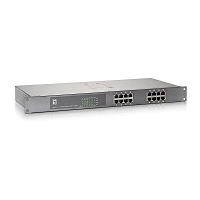 LevelOne FEP-1611 Non gestito Fast Ethernet (10/100) Grigio Supporto Power over Ethernet (PoE) LevelOne FEP-1611 Non gestito Fast Ethernet (10/100) Grigio Supporto Power over Ethernet (PoE)
