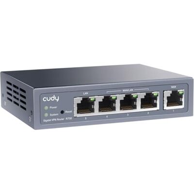 Cudy - R700 - Grigio - Gigabit Multi-WAN - Router Cudy - R700 - Grigio - Gigabit Multi-WAN - Router