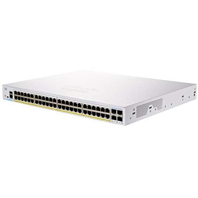 Cisco Systems Business CBS250-48P-4X Smart Switch 48 porte GE PoE 4x10G SFP+ Limited Lifetime Protection (CBS250-48P-4X) Cisco Systems Business CBS250-48P-4X Smart Switch 48 porte GE PoE 4x10G SFP+ Limited Lifetime Protection (CBS250-48P-4X)