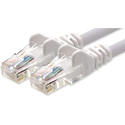 1aTTack.de – Cavo di rete LAN – 10m – Gigabit RJ45 – 1 pezzo bianco Cavo patch Ethernet per reti Gigabit, collega router, modem, switch, PC e console con connettori RJ45 1aTTack.de – Cavo di rete LAN – 10m – Gigabit RJ45 – 1 pezzo bianco Cavo patch Ethernet per reti Gigabit, collega router, modem, switch, PC e console con connettori RJ45