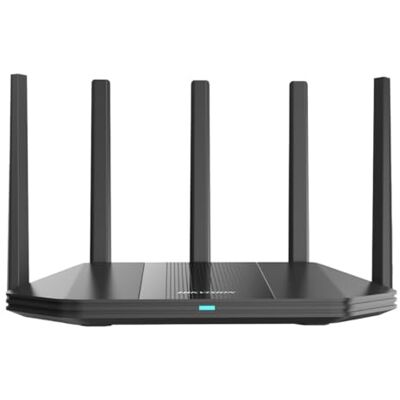 Hikvision Router DS-3WR18X Wi-Fi 6 Dual-Band 4 Portas Gigabit VPN L2TP Hikvision Router DS-3WR18X Wi-Fi 6 Dual-Band 4 Portas Gigabit VPN L2TP