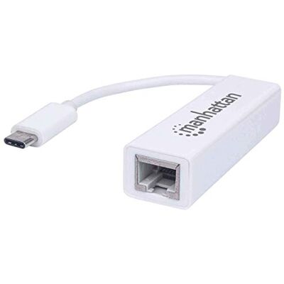 Manhattan 507585 Ethernet 100Mbit/s networking card Networking Cards (Wired, USB C, Ethernet, 100 Mbit/s, White) Manhattan 507585 Ethernet 100Mbit/s networking card Networking Cards (Wired, USB C, Ethernet, 100 Mbit/s, White)